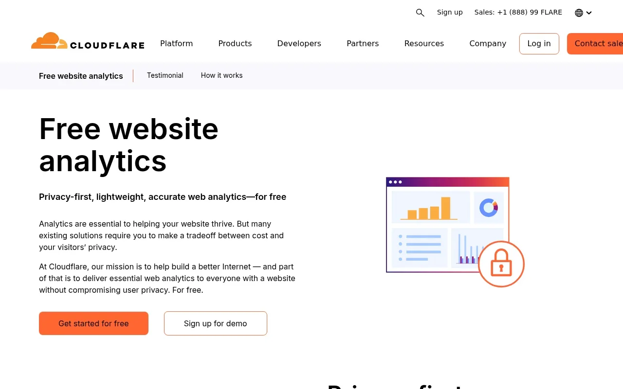 Cloudflare Web Analytics